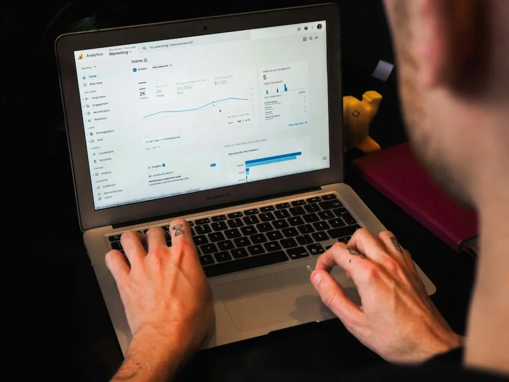 Analiza wyników strony i konwersji – landing page pod Google Ads