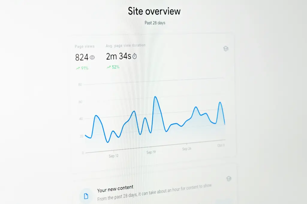 Analiza ruchu na stronie przy porównywaniu efektów Google Ads i SEO